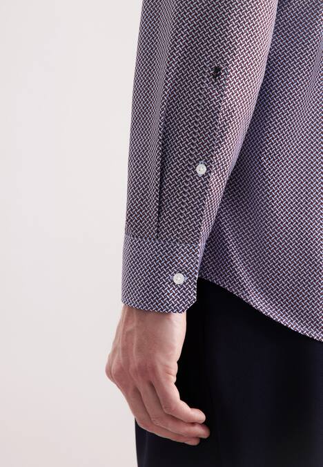 Herren Business Hemd - Geometrische Muster