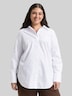 Loose Fit Bluse mit Strasssteinen