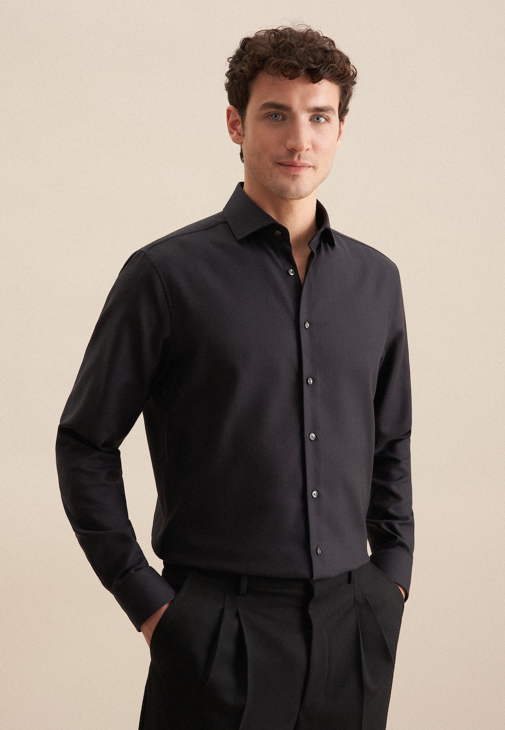 Herren Business Hemd - Struktur