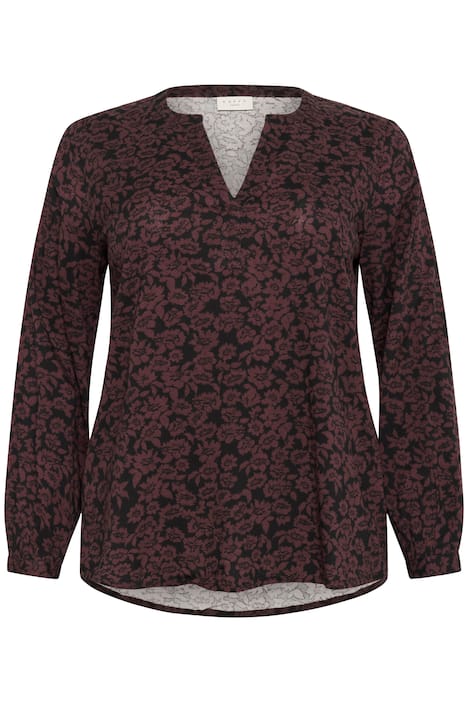 Blouse met lange mouwen Regular fit