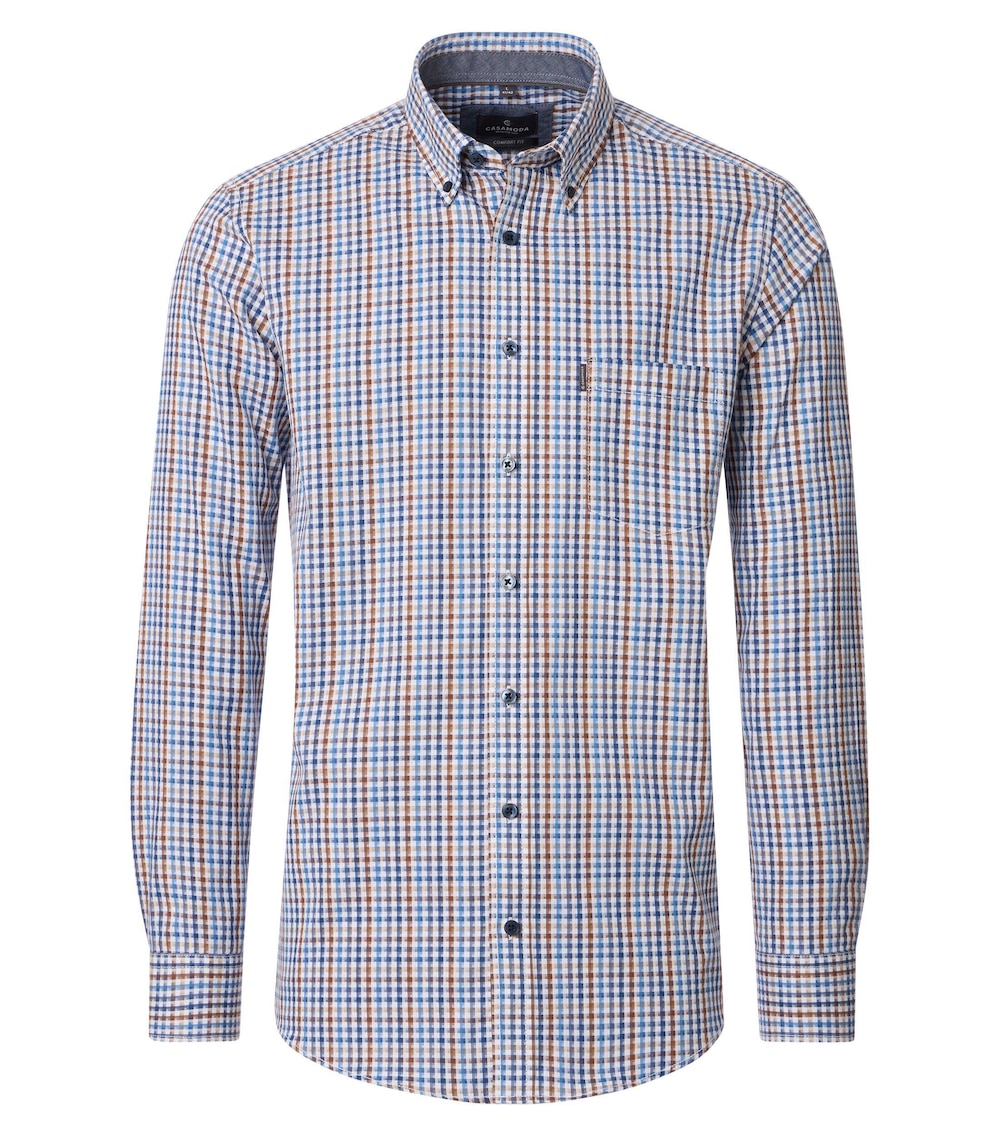 Freizeithemd kariert Comfort Fit