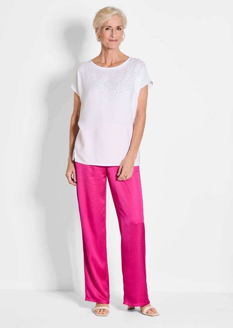 GOLDNER Satijnen broek VERA Satijnen broek VERA