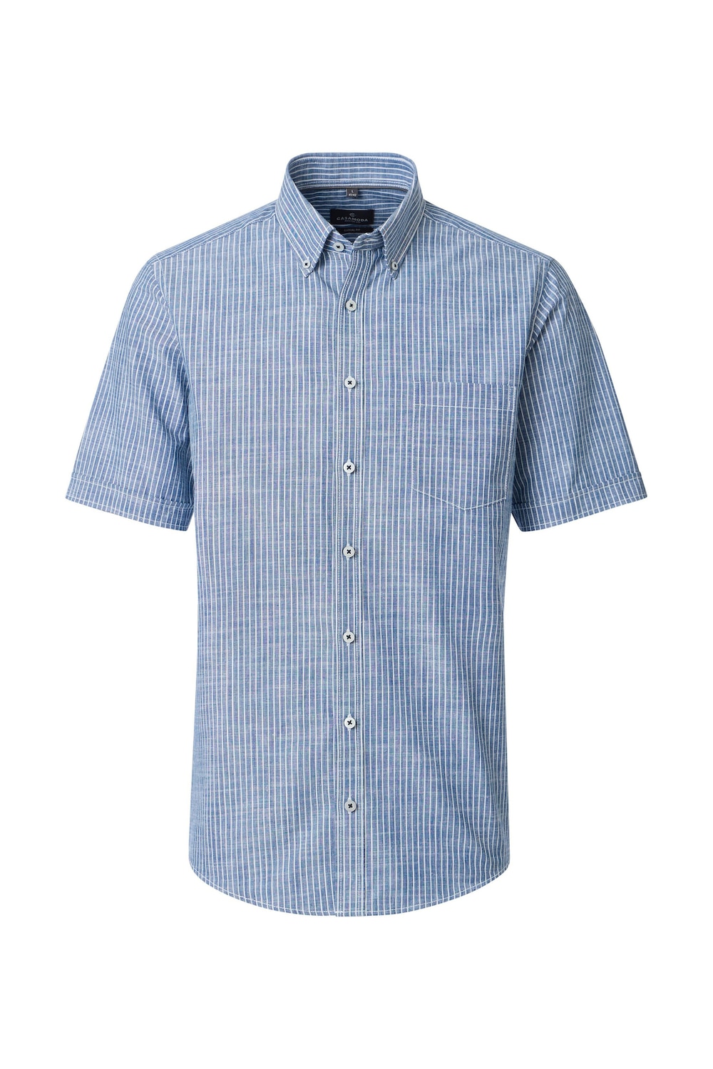 Freizeithemd Kurzarm gestreift Casual Fit