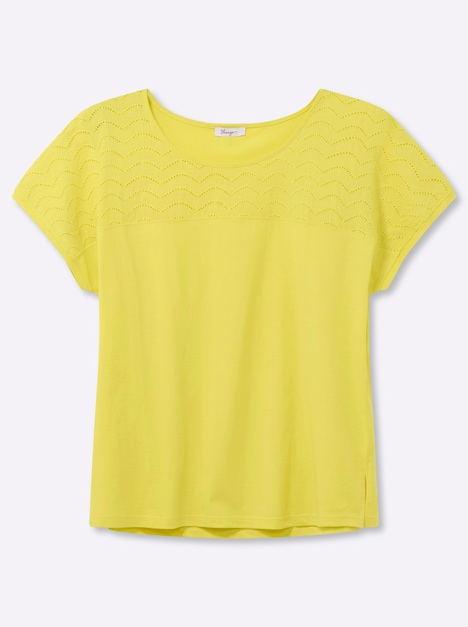 Kurzarm-Shirt Kurzarm Ohne Kragen