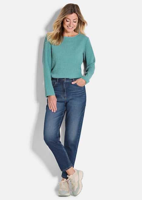 GOLDNER Jeanshose SARA Mom jeans SARA van stretchkatoen