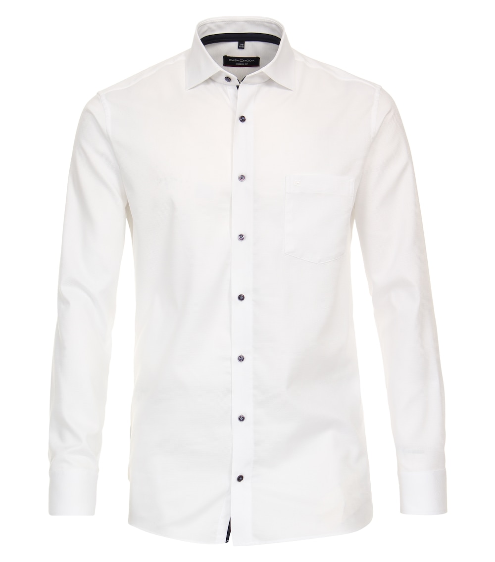 CASAMODA Businesshemd uni Modern Fit