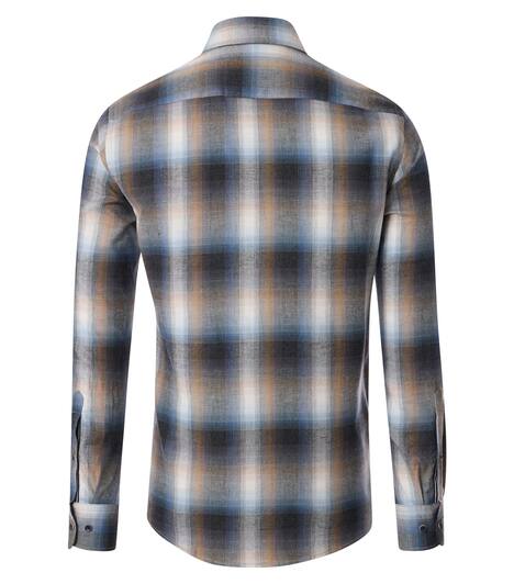 Hemdjacke kariert Casual Fit