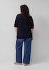 Ajour-Pullover mit Halbarm