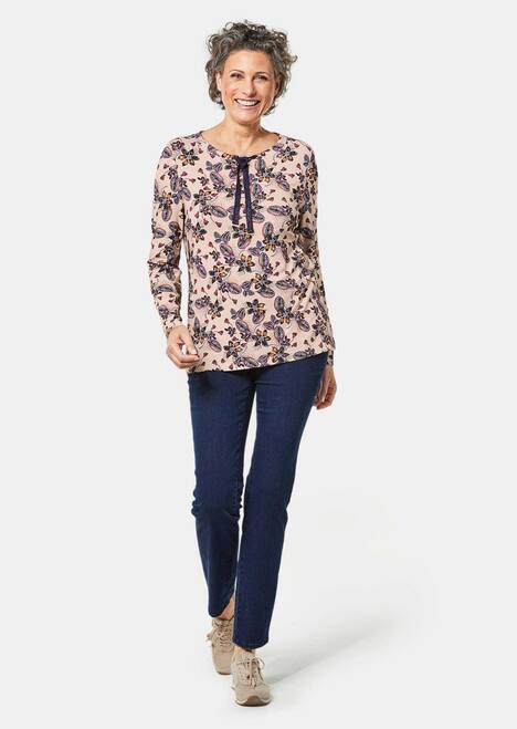 GOLDNER Gedessineerd shirt Gedessineerd shirt