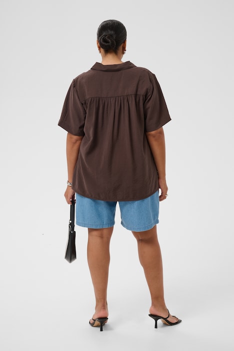 Blouse met korte mouwen Loose fit