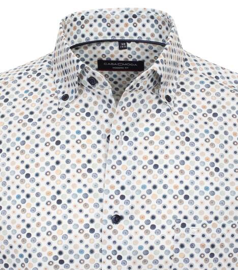 Businesshemd Print Modern Fit