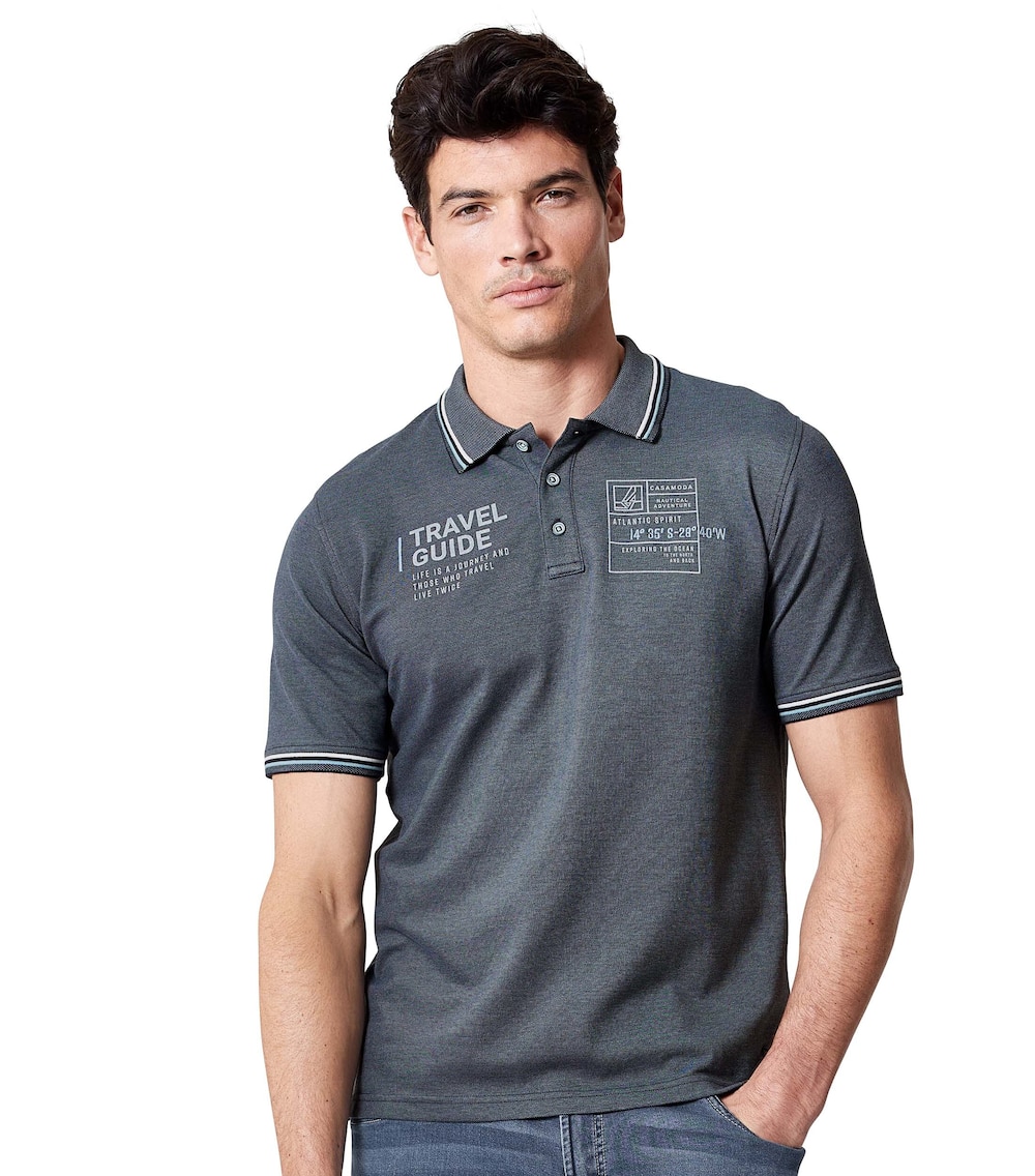Polo-Shirt uni