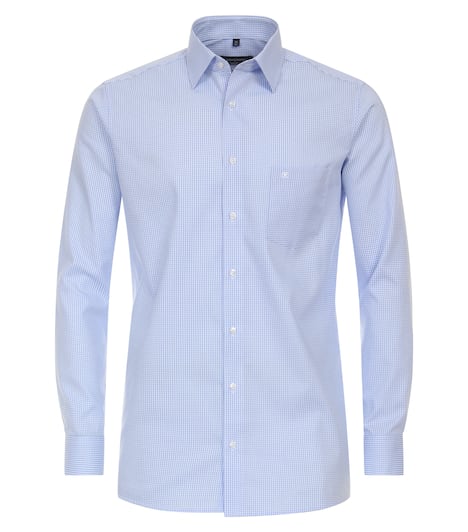 Businesshemd kariert Comfort Fit