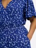 Jersey-Kleid Kurzarm