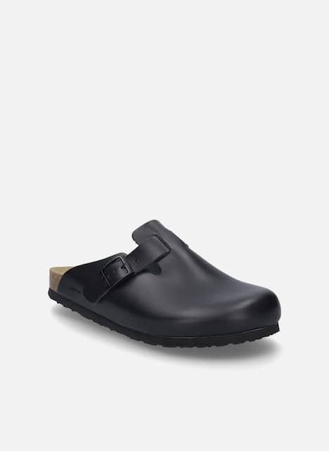 Herren Clog Josef 04, schwarz