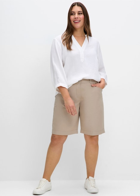 Bermuda Bermudas in Chino-Optik Formbund Uni