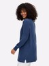 Pullover Langarm Jersey, Intarsien Sonstiges Muster Stehkragen