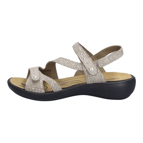 Damen Sandale Ibiza 70, beige-kombi