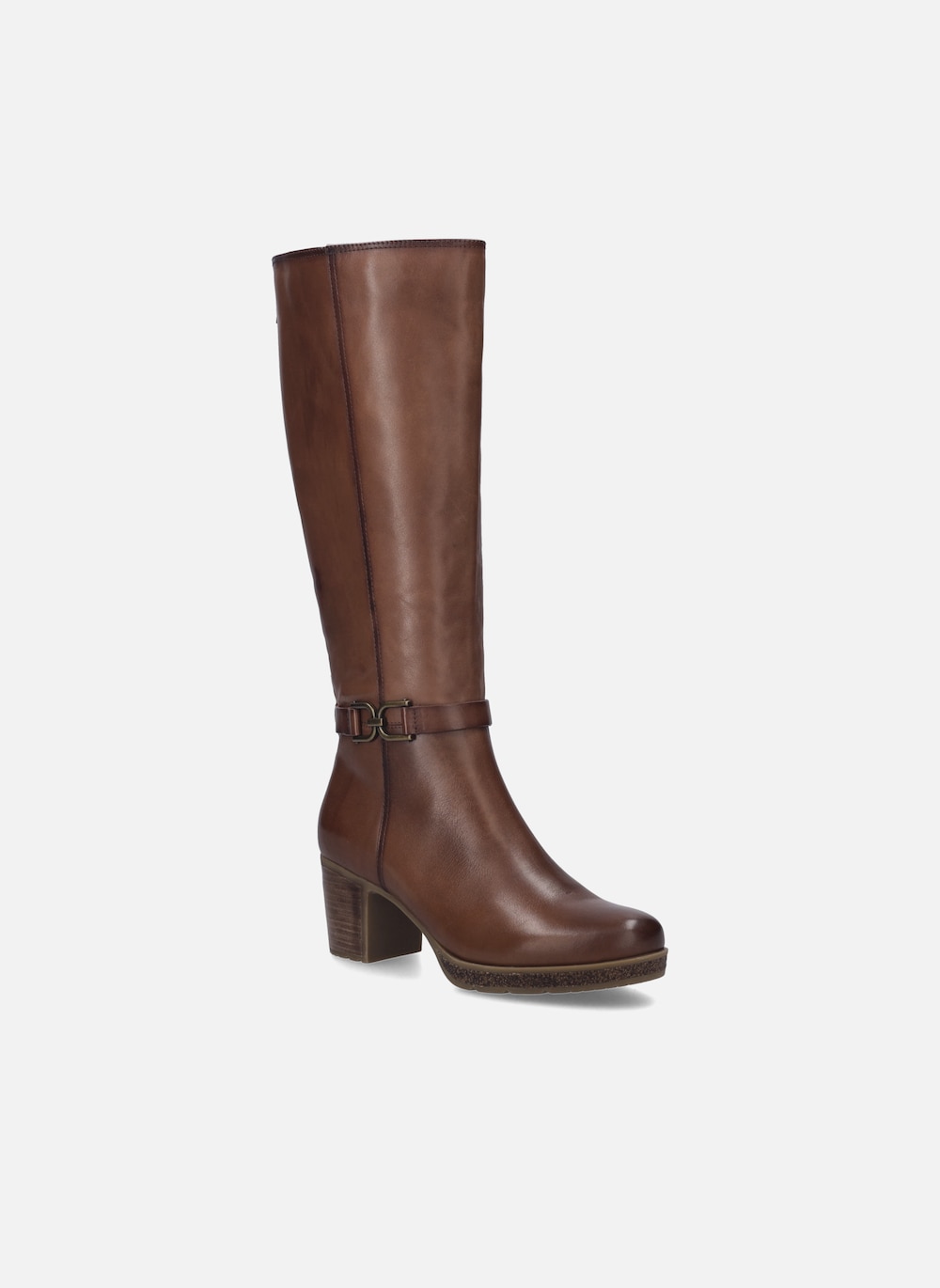 Damen Stiefel Gloria 02, cognac