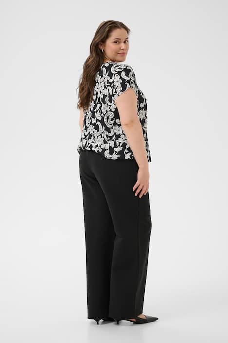 Kurzarm-Bluse Loose fit