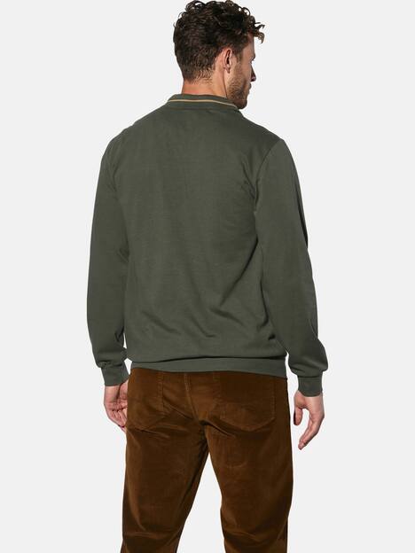 Langarm-Poloshirt DOROCASTI