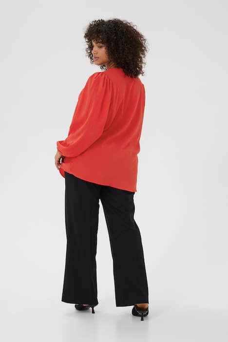 Langarm-Bluse Regular fit