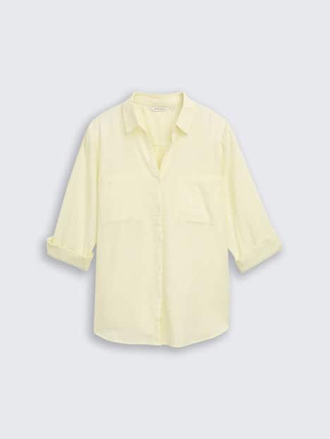 Bluse mit Brusttaschen