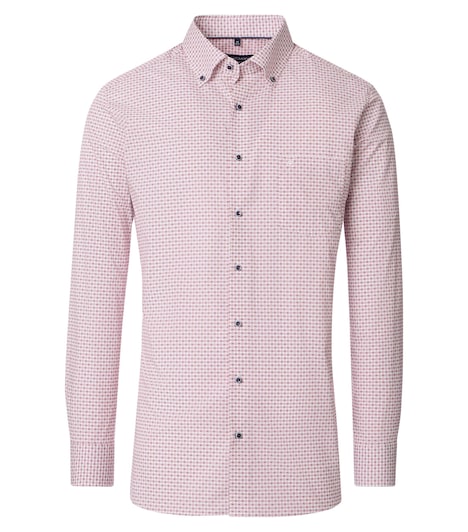 Businesshemd Print Modern Fit