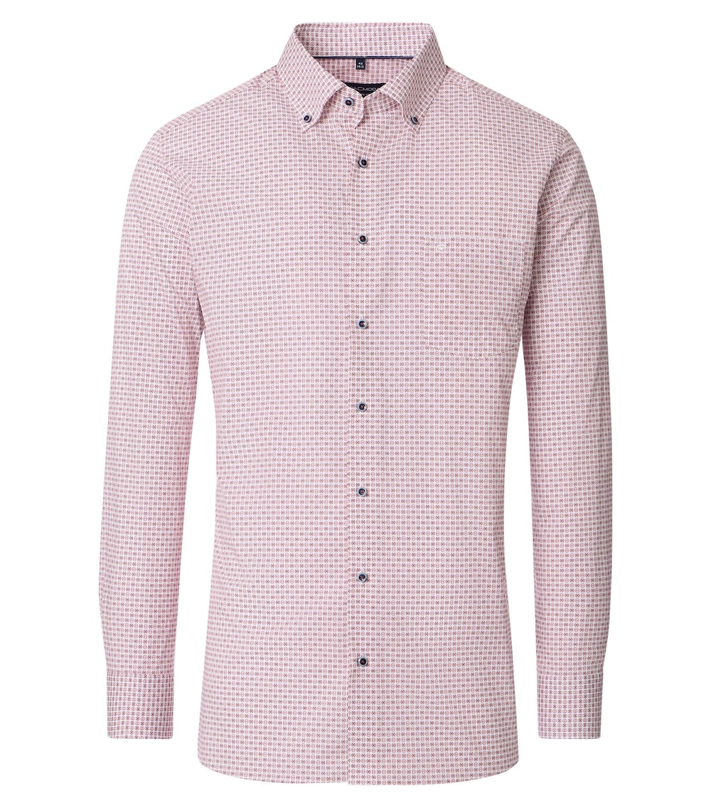 Businesshemd Print Modern Fit