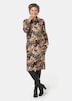 Druckkleid mit halsfernem Rollkragen