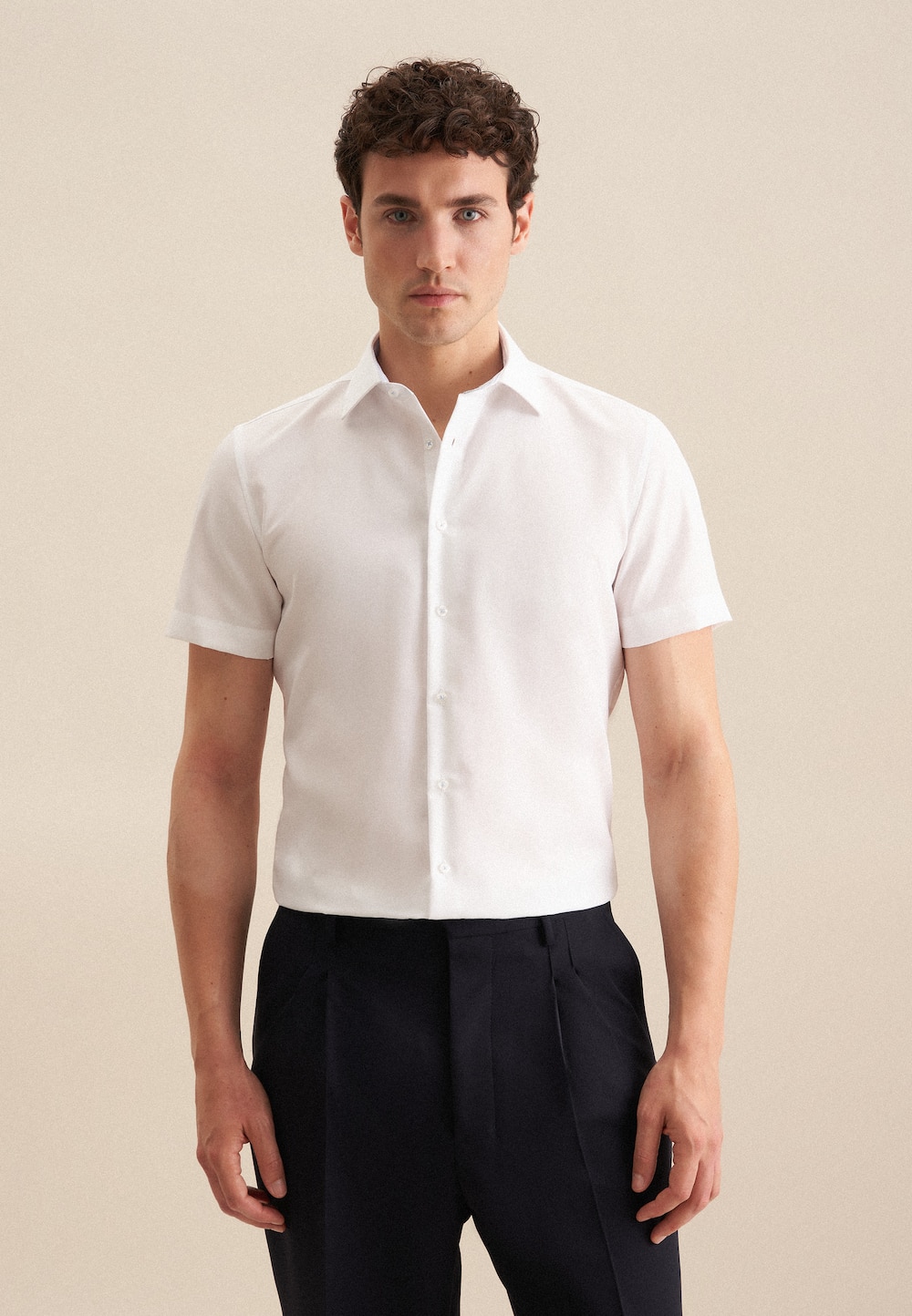 Herren Business Hemd - Uni