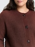 Oversize Cardigan mit Rundhalsausschnitt