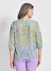 Druckbluse mit Paisley-Muster