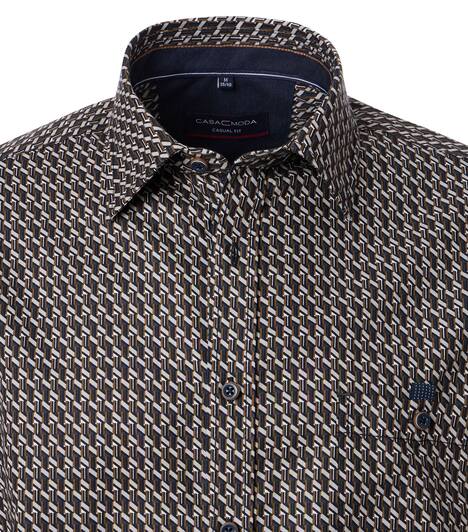 Freizeithemd Print Casual Fit