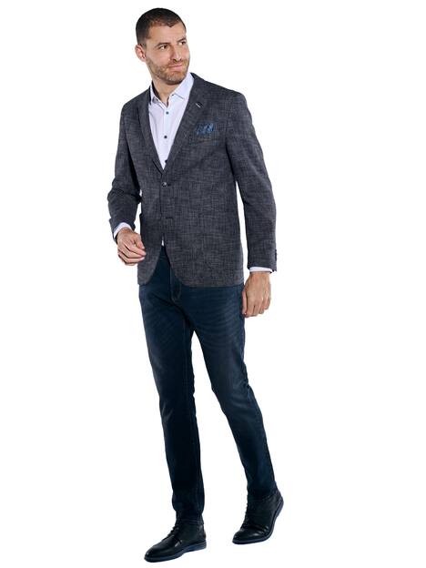 engbers Herren Freizeit-Sakko regular , Saphirblau