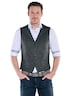 engbers Herren Sakko-Weste mit Knopfleiste , Anthrazit