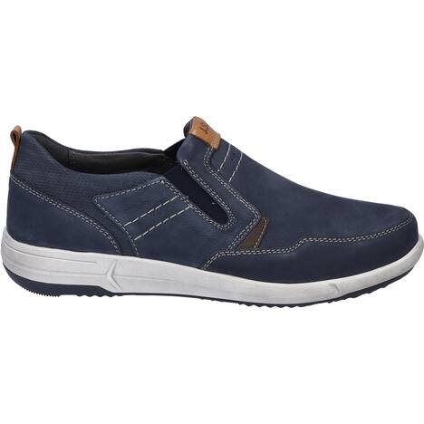 Herren Slipper Enrico 04, blau-kombi