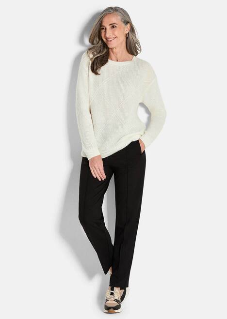 GOLDNER Trui Pullover van licht tricot