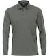 Polo-Shirt Langarm uni