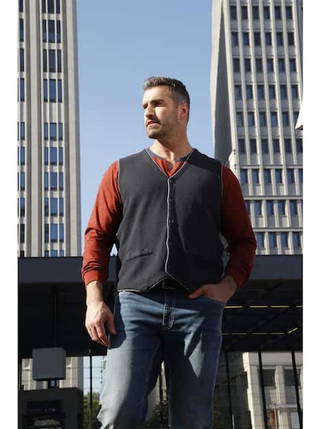 Gebreide Bodywarmer KEVAN