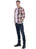 engbers Herren Overshirt kariert , Rot