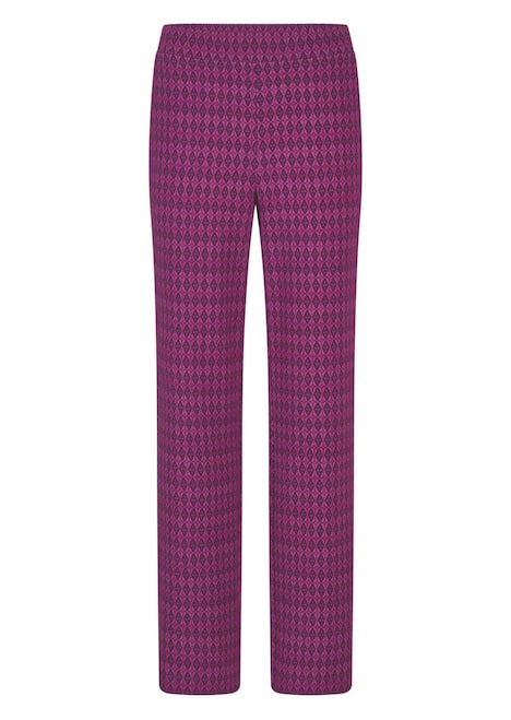 GOLDNER Gedessineerde broek VERA Gedessineerde broek VERA