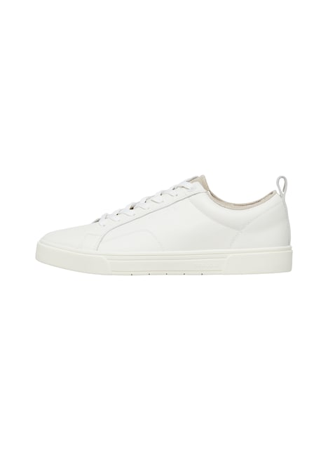 Leder-Sneaker mit Schnürung