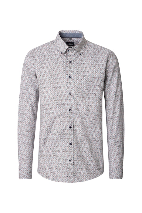 Freizeithemd Langarm Print Casual Fit