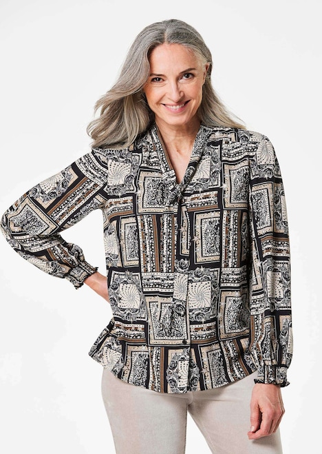 Druckbluse