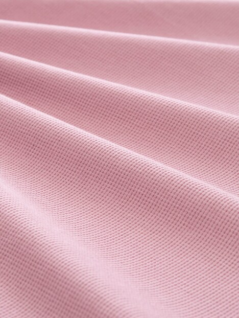 T-Shirt mit Waffelstruktur