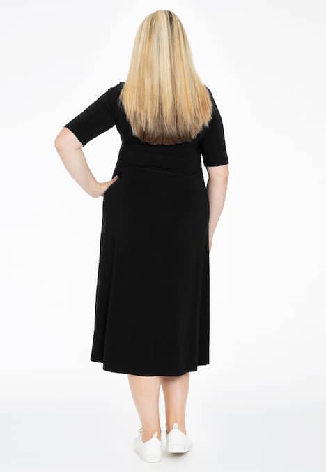 Jurk met korte mouwen