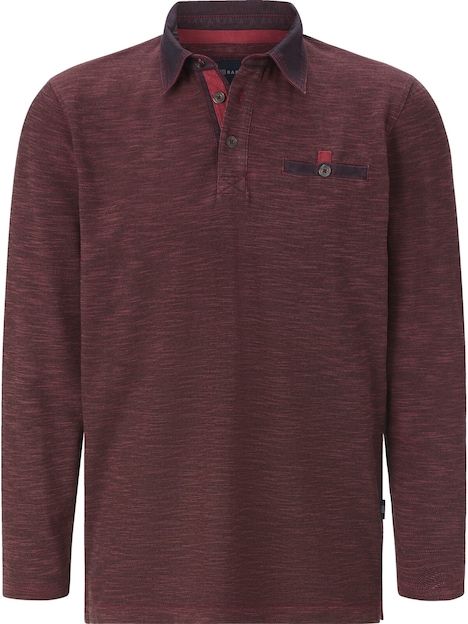 Langarm-Poloshirt ZUPATERRI