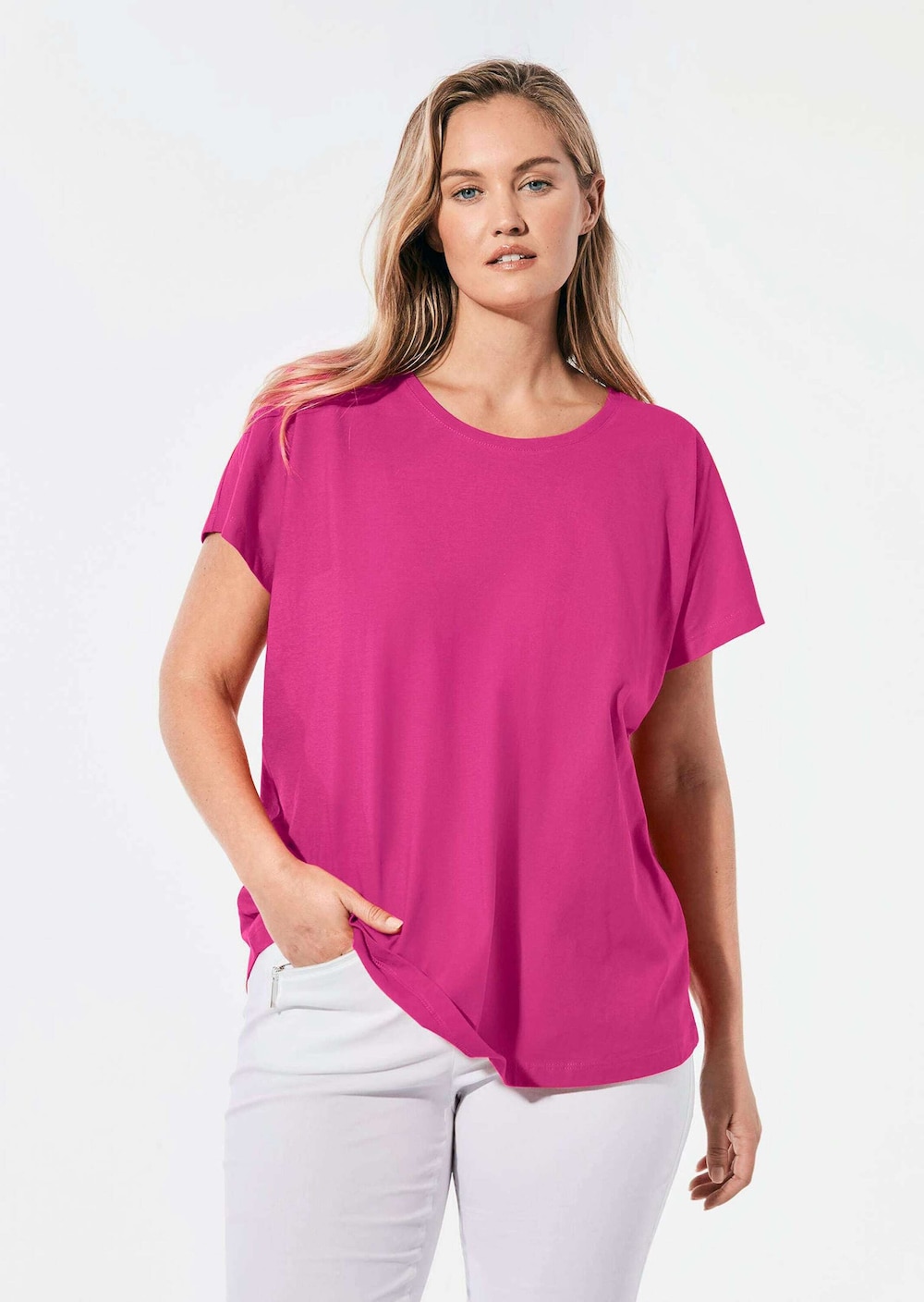 Shirt mit Rundhalsausschnitt