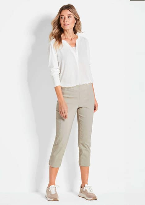 GOLDNER Bengaline 7/8-broek LOUISA 7/8-broek LOUISA met elastische tailleband van superstretch